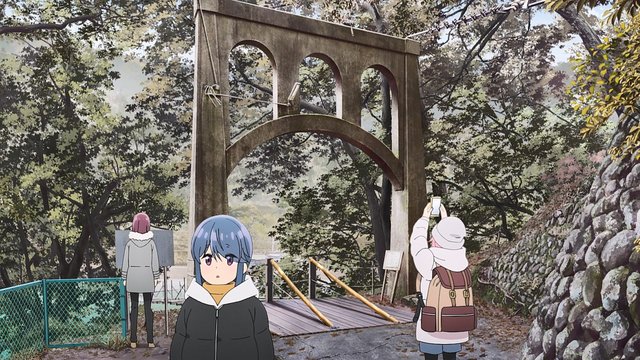 Shiogō Suspension Bridge West Side